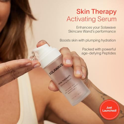 Solawave Wand with Hyaluronic Acid and Peptides