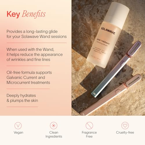 Solawave Wand with Hyaluronic Acid and Peptides
