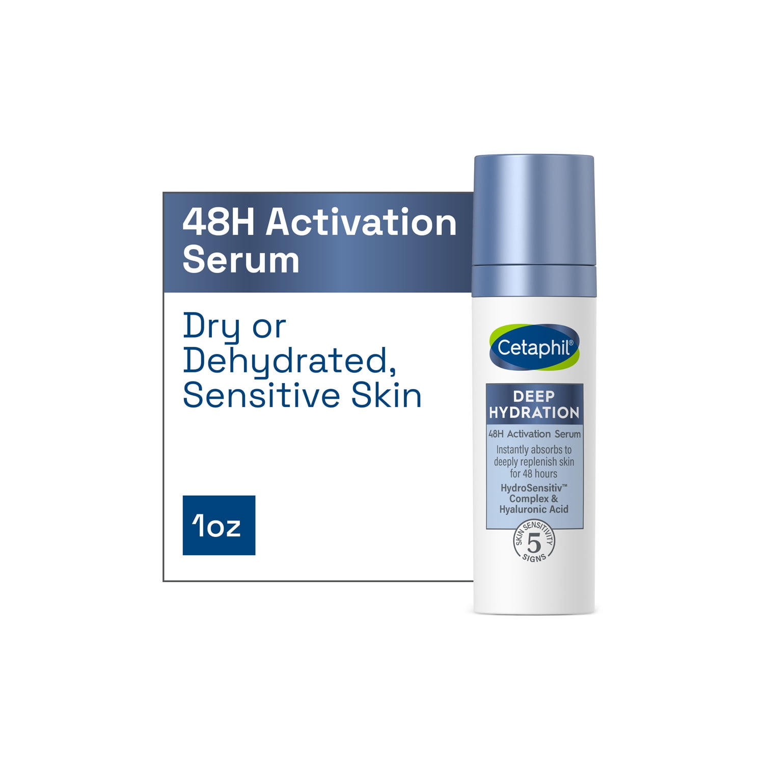 Cetaphil Deep Hydration 48 Hour Serum, 1 oz