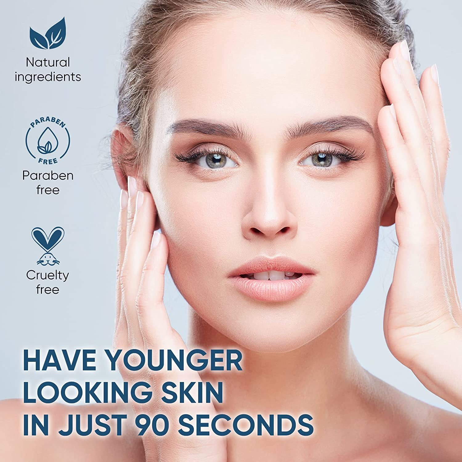 Instant Face Lift Cream with Hyaluronic Acid Serum