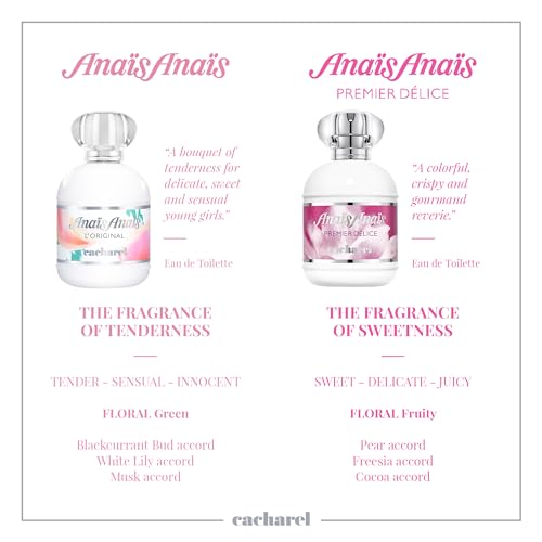 Cacharel Anais Anais Eau de Toilette Spray - 3.4oz