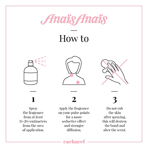 Cacharel Anais Anais Eau de Toilette Spray - 3.4oz