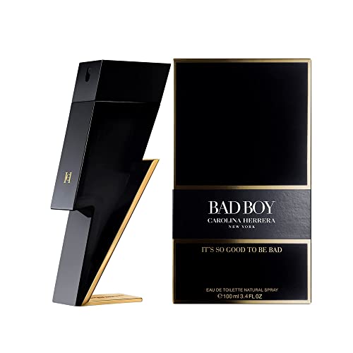Carolina Herrera Bad Boy Men's Fragrance, 3.4 oz