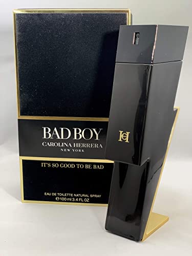 Carolina Herrera Bad Boy Men's Fragrance, 3.4 oz