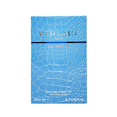 Versace Man Eau Fraiche EDT Spray Blue 6.7 oz
