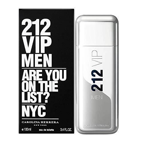 Carolina Herrera 212 VIP Men EDT Spray - Fresh Woody Scent