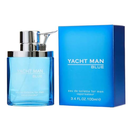 Yacht Man Blue Eau-de-toilette Spray, 3.4 Ounce - Myrurgia