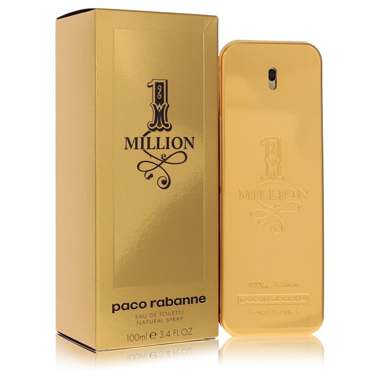 Paco Rabanne 1 Million Cologne for Men - 3.4 Oz