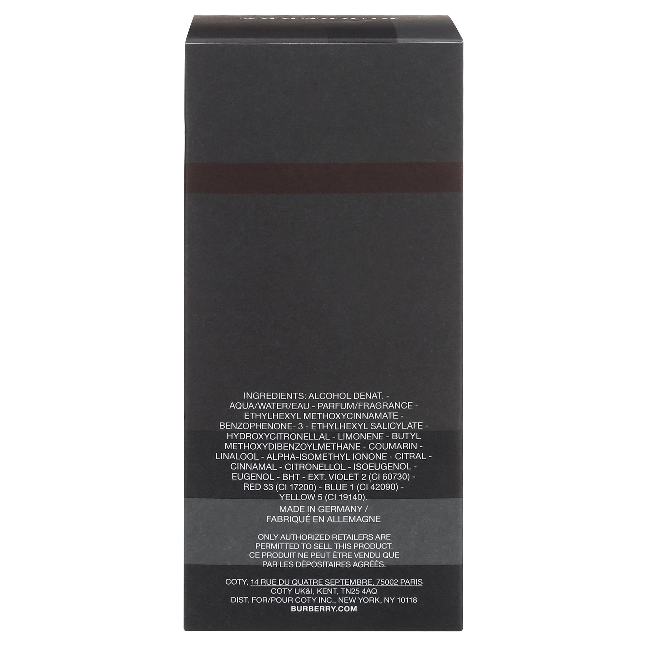 Burberry Touch Men Cologne EDT Spray 3.3 oz