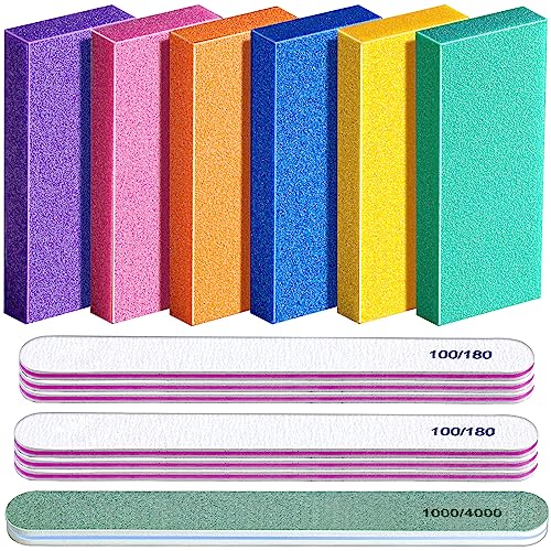 Nail Care Kit: Buffers, Files for Professional Manicures