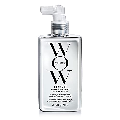 COLOR WOW Dream Coat Anti-Frizz Spray, 6.7oz - Weather-Proof Hair Shine