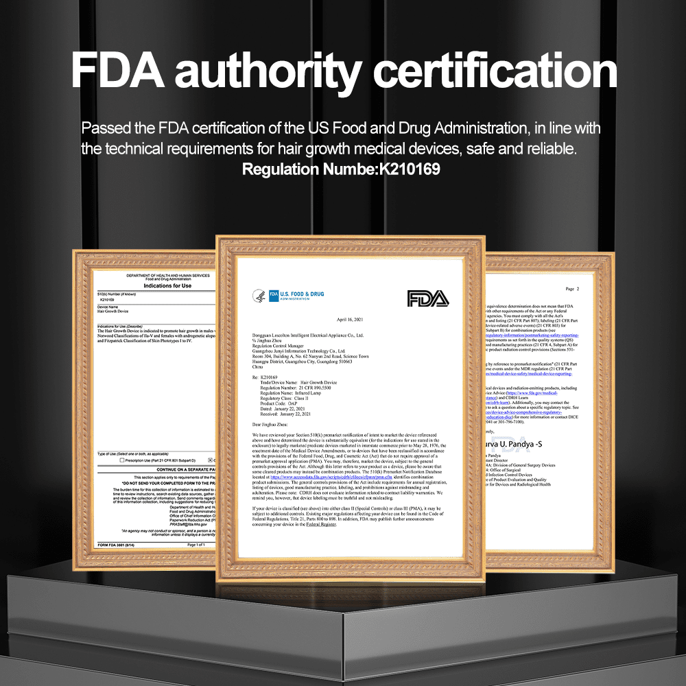 Lescolton Hair Regrowth Laser Helmet - Thinning Hair Solution