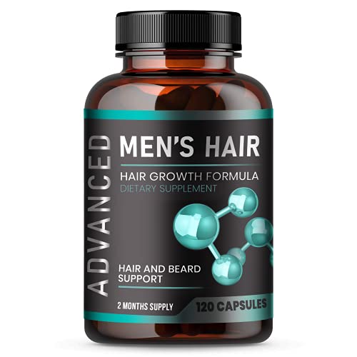 Men's Hair Growth Vitamins - Regrow Hair & Beard