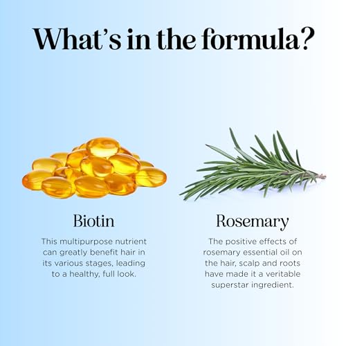 Vegan Volumizing Shampoo for Thinning Hair - Rosemary & Biotin