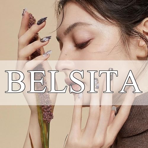 Colorful Flower Square Acrylic Gel Press-on Nails Kit