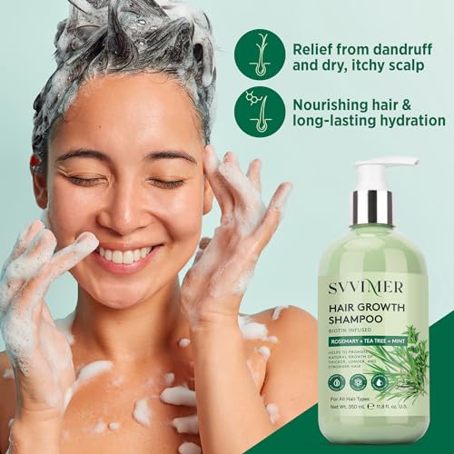 Rosemary Hair Growth Shampoo: Thickening and Regrowth Formula