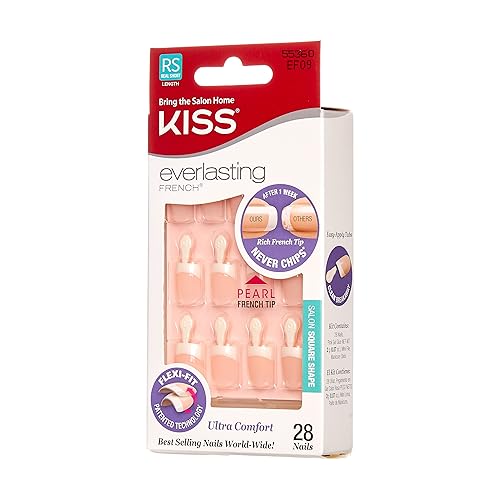 Kiss Everlasting French Nail Manicure Set, Pink Pearl