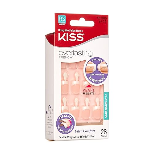 Kiss Everlasting French Nail Manicure Set, Pink Pearl