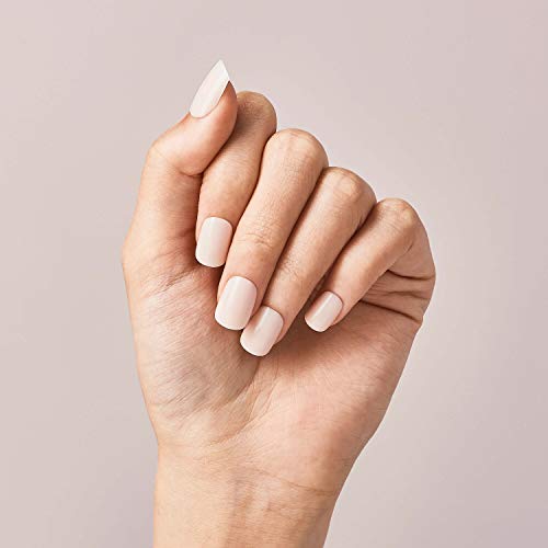 KISS imPRESS Pink Press On Nails, Short Squoval Shape