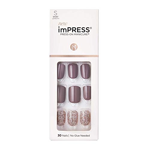 Purple and Silver Press-On Manicure Kit - Flawless