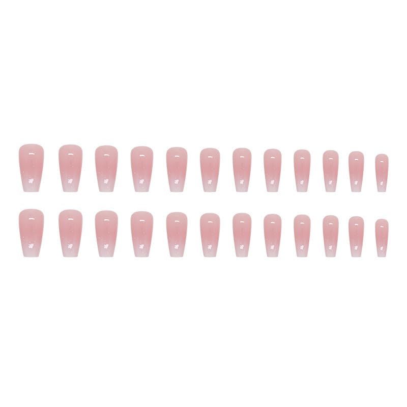 Cute Short Square Press-On Acrylic Nails for Women