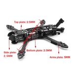 224mm Quadcopter Frame for DJI FPV HD Unit
