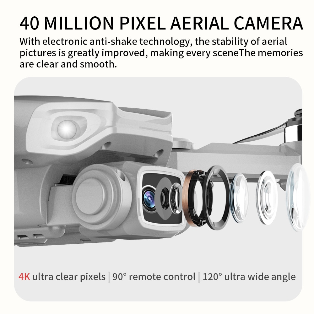 L900PRO 4K HD GPS Foldable Drone with Dual Camera