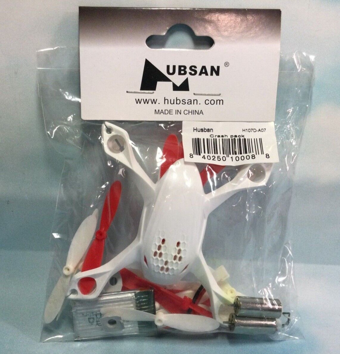 Hubsan X4 H107D Drone Ultimate Value Crash Pack H107D-A07 Battery Motors Blades