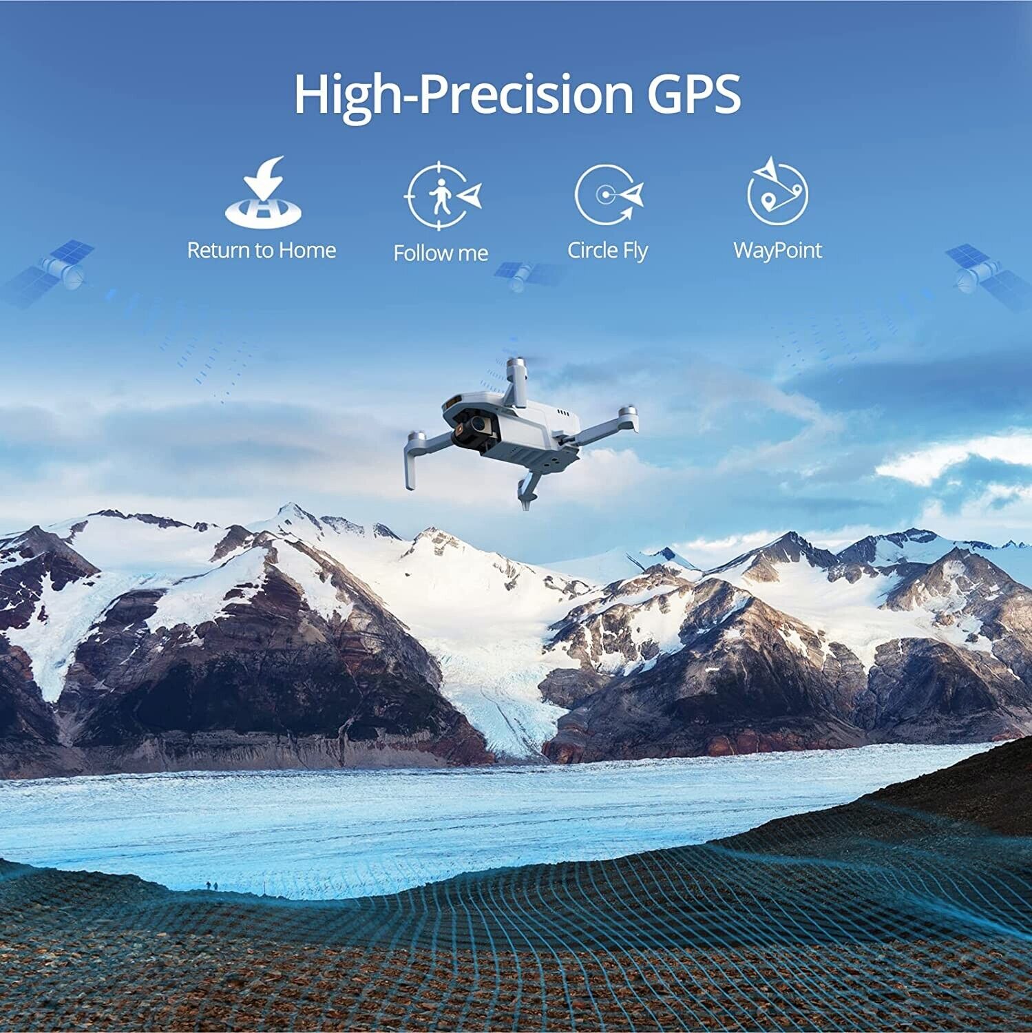 Foldable GPS Drone - Potensic ATOM SE