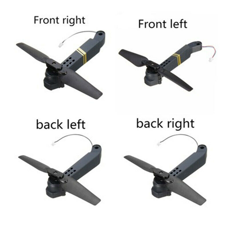 4PCS E58 JY019 RC Quadcopter Drone Spare Parts Axis Arms with Motor Propeller