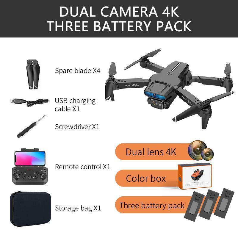 Professional Foldable Dual HD Camera Drone