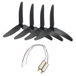 X4 Drone Black Prop Set - CW/CCW Motor