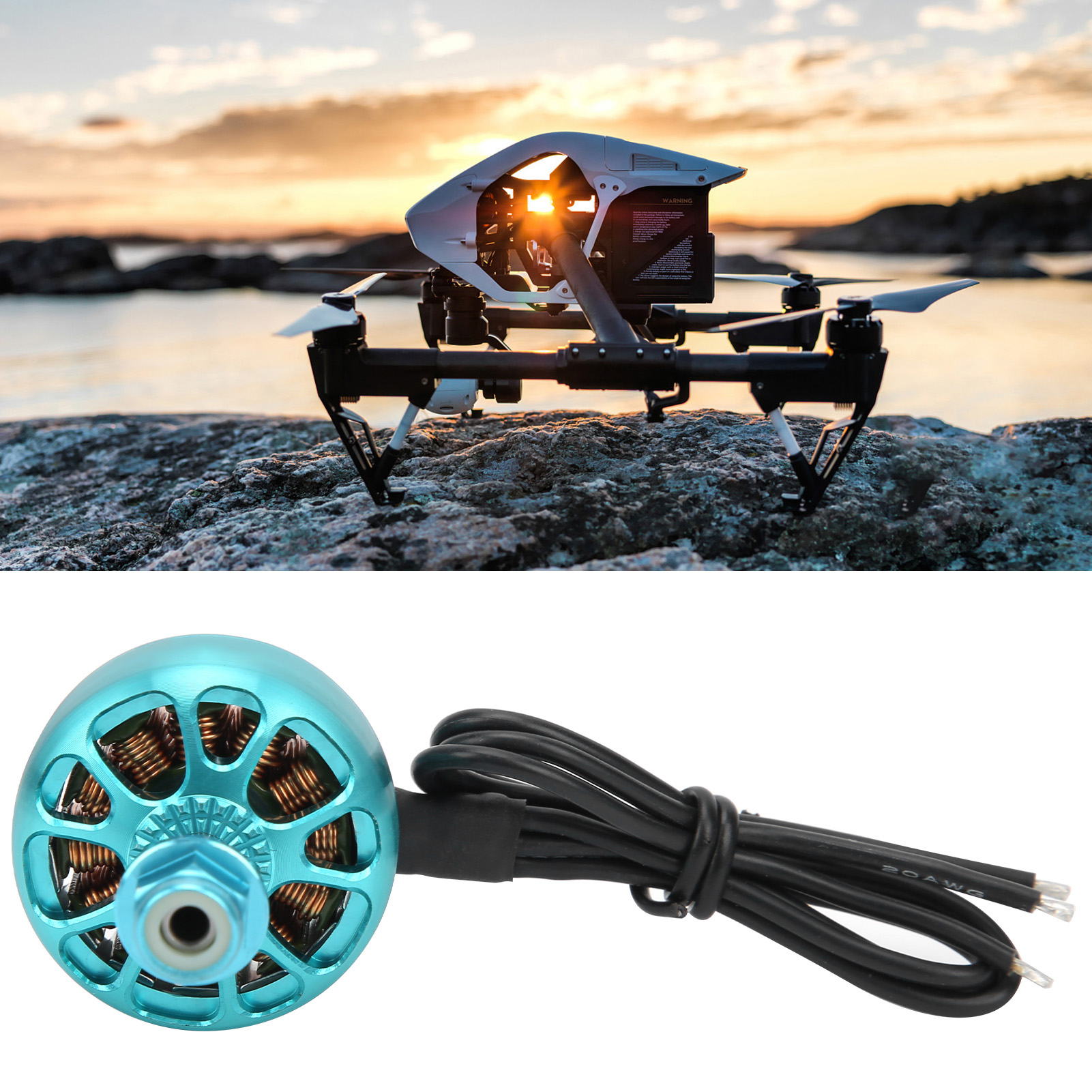 RC Drone Brushless Motor 2500KV FPV Man-Outdoor