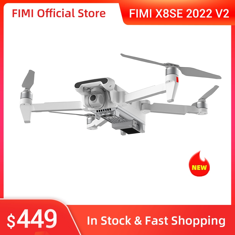 FIMI X8SE 2022 V2 4K Drone Camera