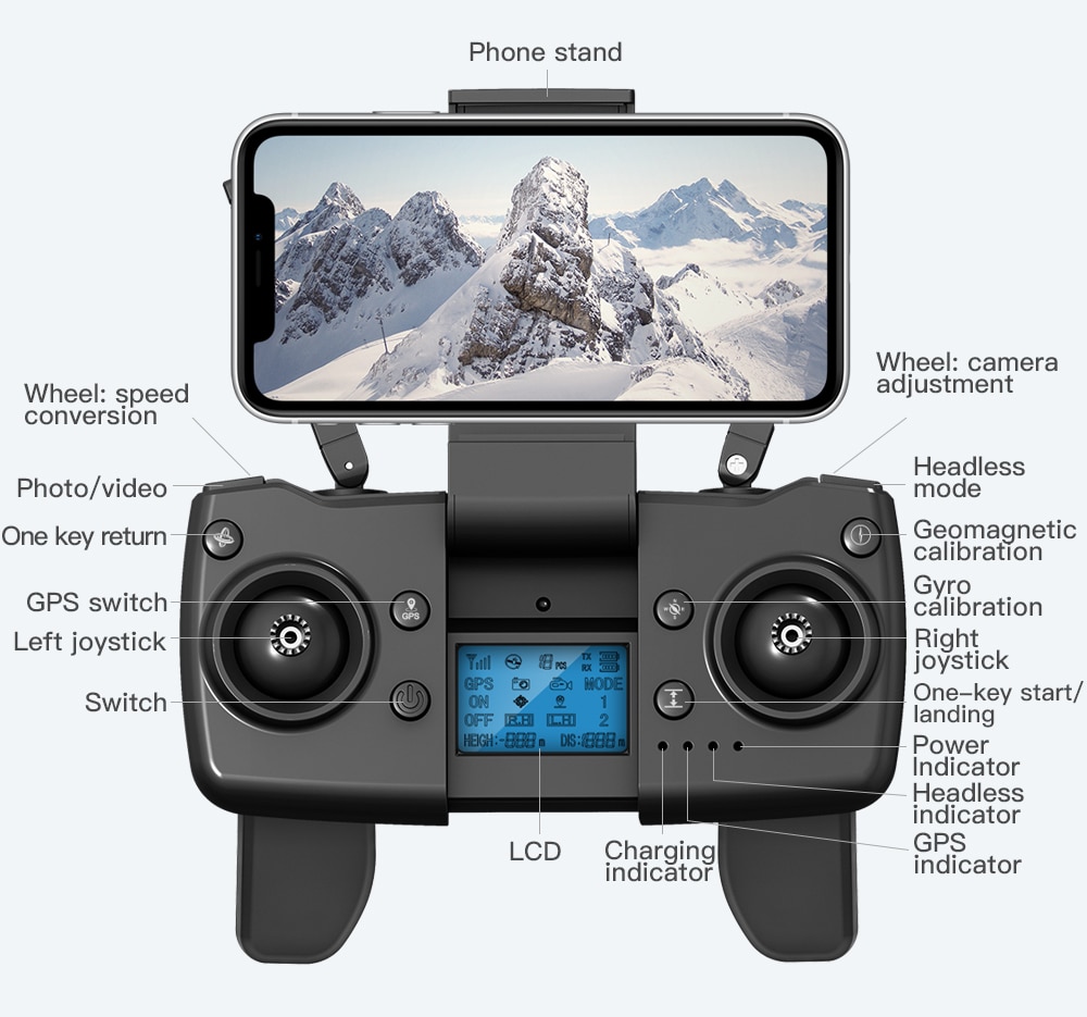L900 PRO GPS Drone with Dual Camera