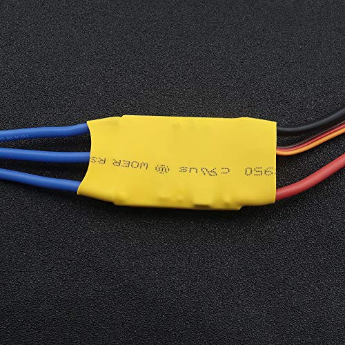 2 Pcs XXD 30A RC Brushless Motor Electric Speed Controller ESC Yellow For Airplane Quadcopter Drone Model Helicopter Parts