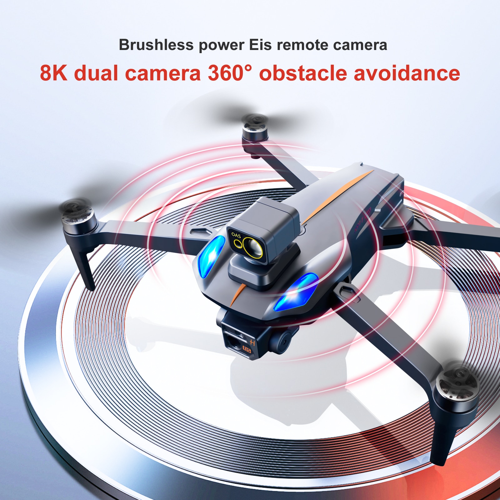 Professional 4K GPS Drone with Obstacle Avoidance