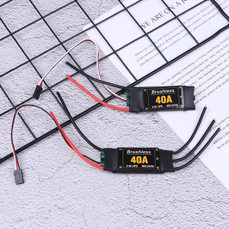 AOWA 1PC 40A Brushless Esc Drone Airplanes Parts Speed Controller Motor Rc Toys