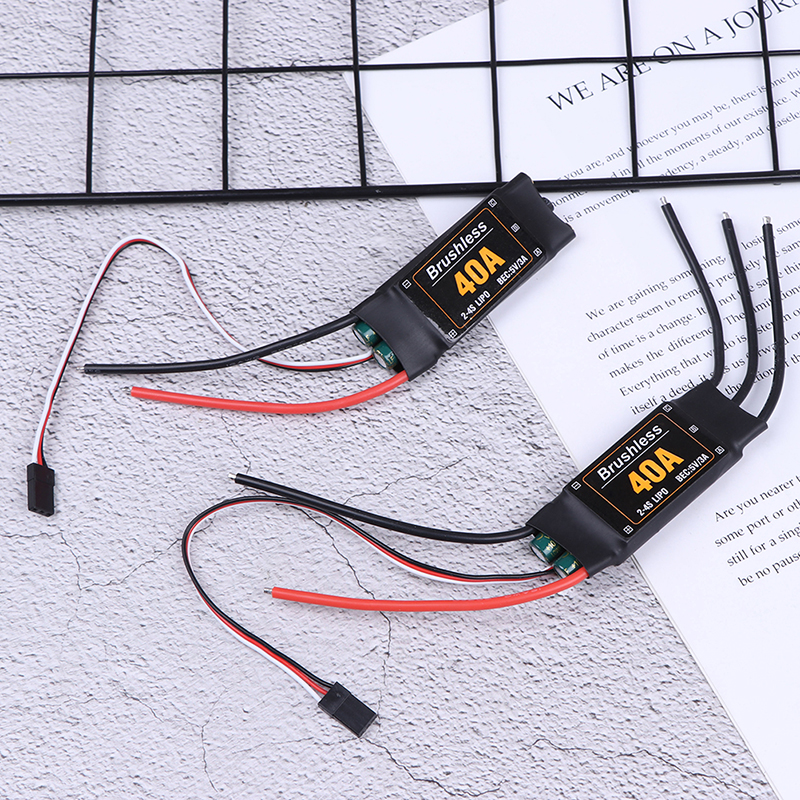 AOWA 1PC 40A Brushless Esc Drone Airplanes Parts Speed Controller Motor Rc Toys