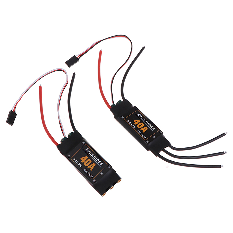 AOWA 1PC 40A Brushless Esc Drone Airplanes Parts Speed Controller Motor Rc Toys