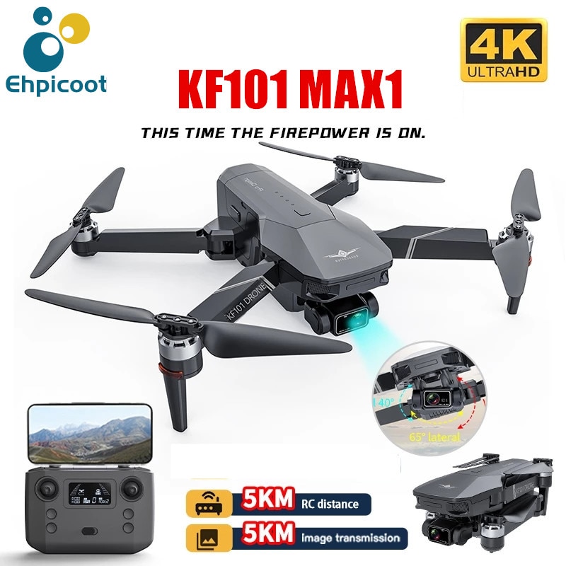 KF101 MAX1 – 4K Drone with GPS & 3-axis Gimbal