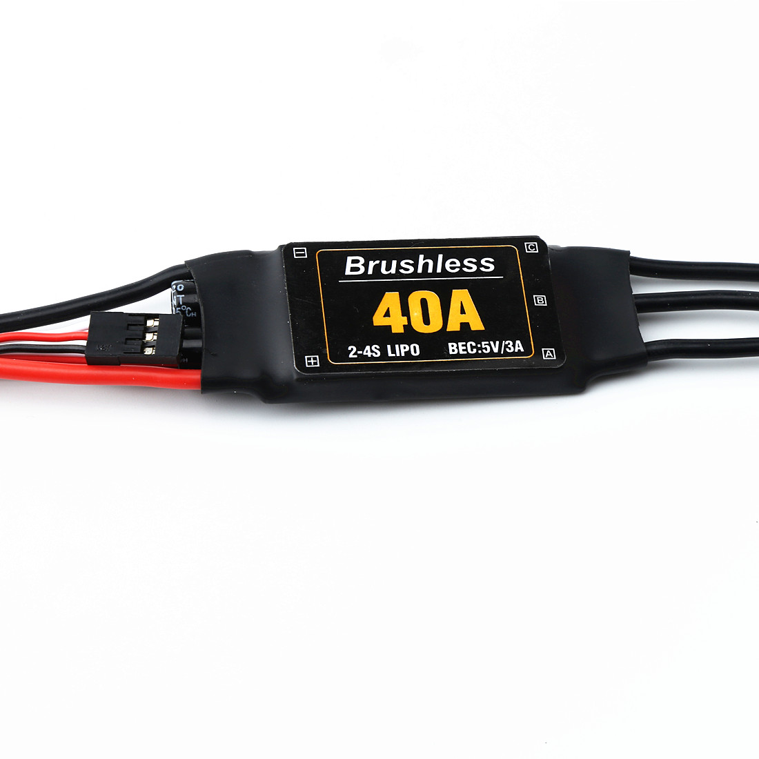 40A Speed Controller Brushless ESC Drone Helicopter FPV Parts Multicopters Durable Components RC Toys Quadcopter Accessories