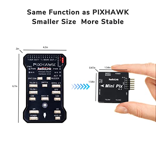 Radiolink Mini Pix Flight Controller V1.2 - FPV Drone