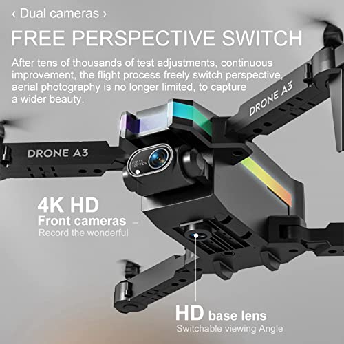 Dual 4K HD Mini FPV Drone with Remote