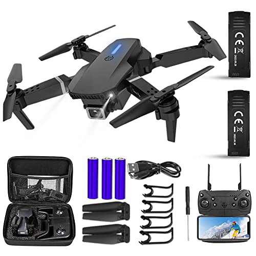 2K Drone with 1080P Camera & 2 Batteries