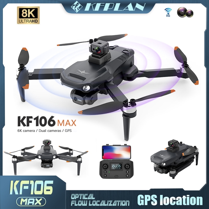 KF106 Max Drone with 8K Dual Camera