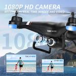 TENSSENX GPS Drone with HD Camera and 2 Batteries