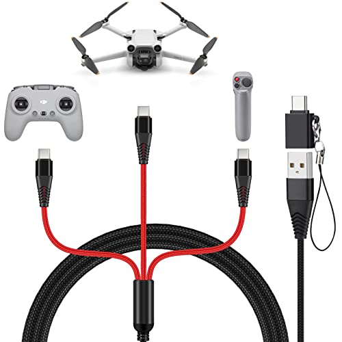 DJI Drone Fast Charger with 3-in-1 Cable