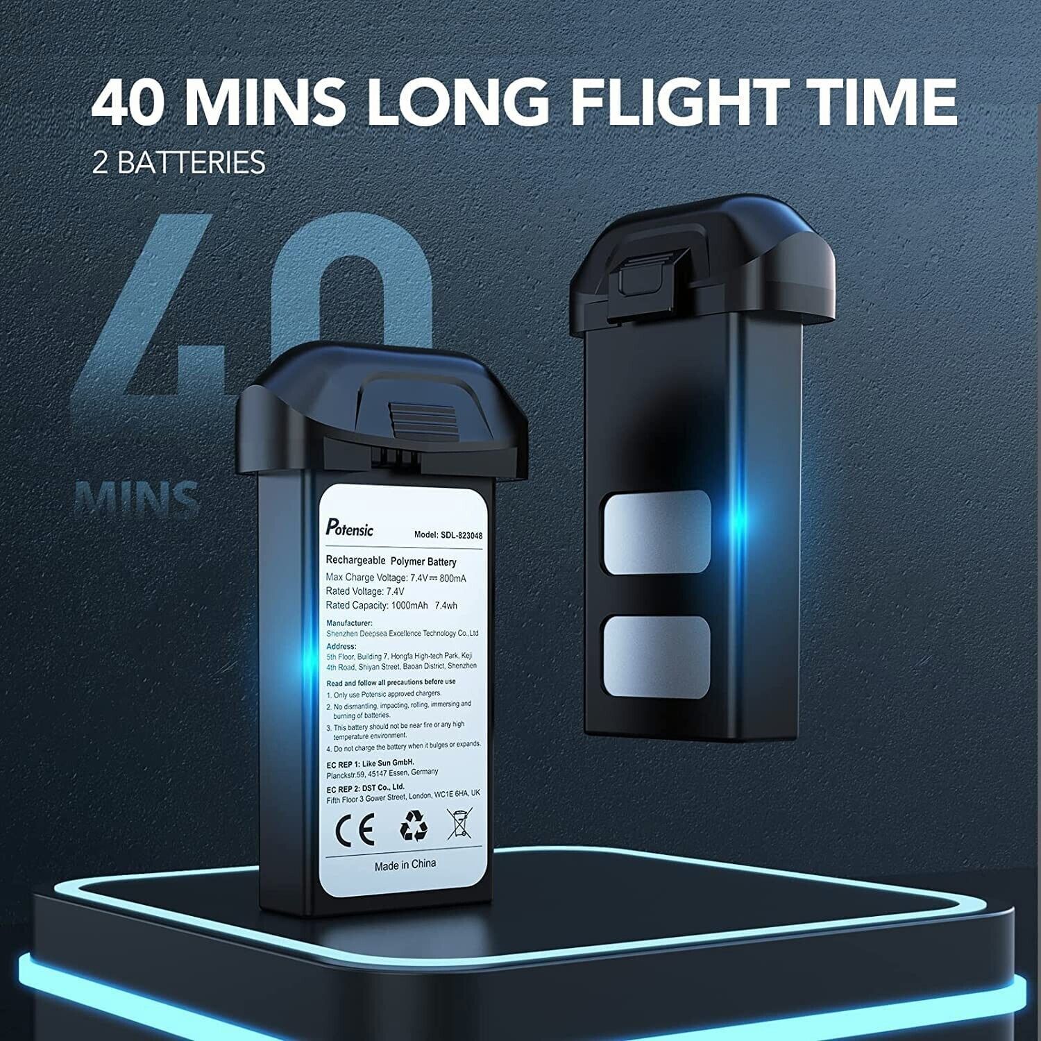 Potensic P5G 4K HD WiFi GPS Drone