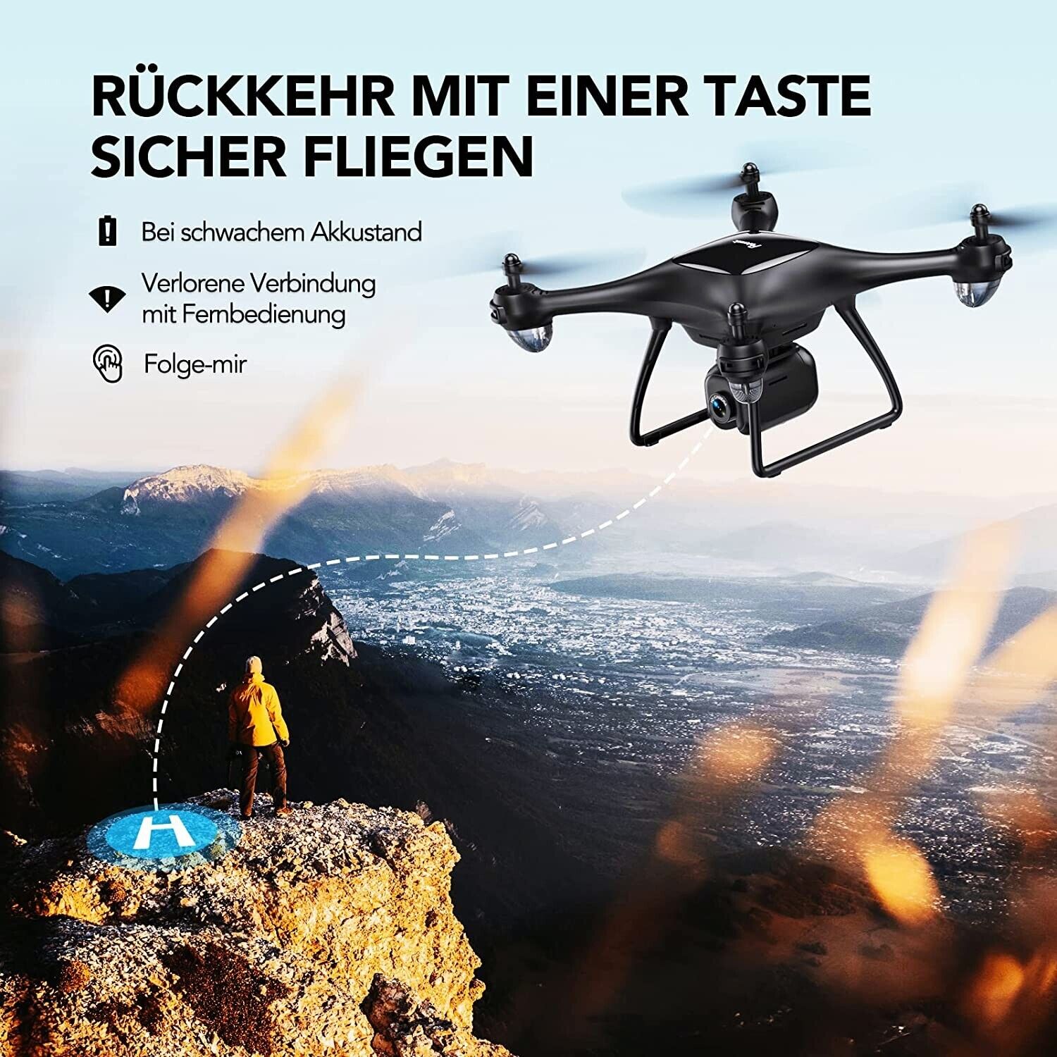 Potensic P5G 4K HD WiFi GPS Drone